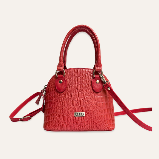 Mini cartera domo fucsia
