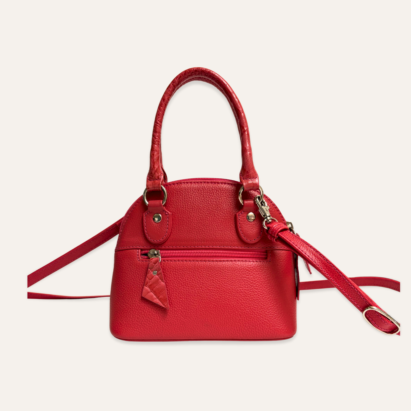 Mini cartera domo fucsia
