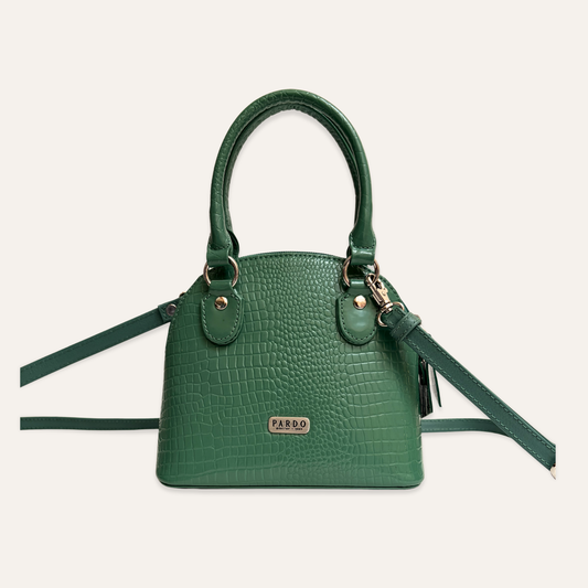 Mini cartera domo verde