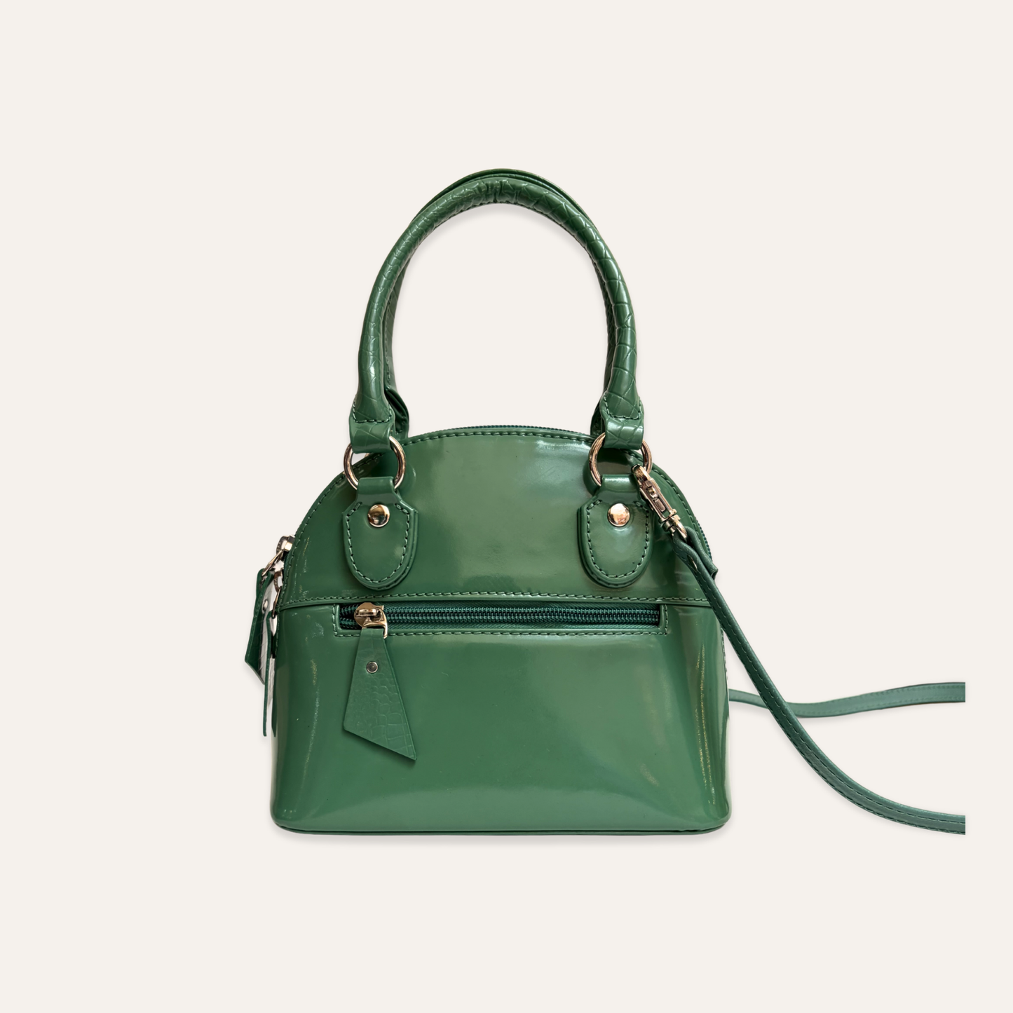 Mini cartera domo verde