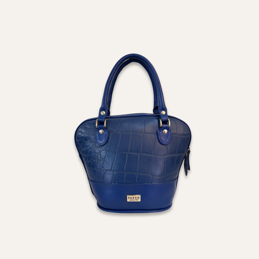 Cartera suave mini azul