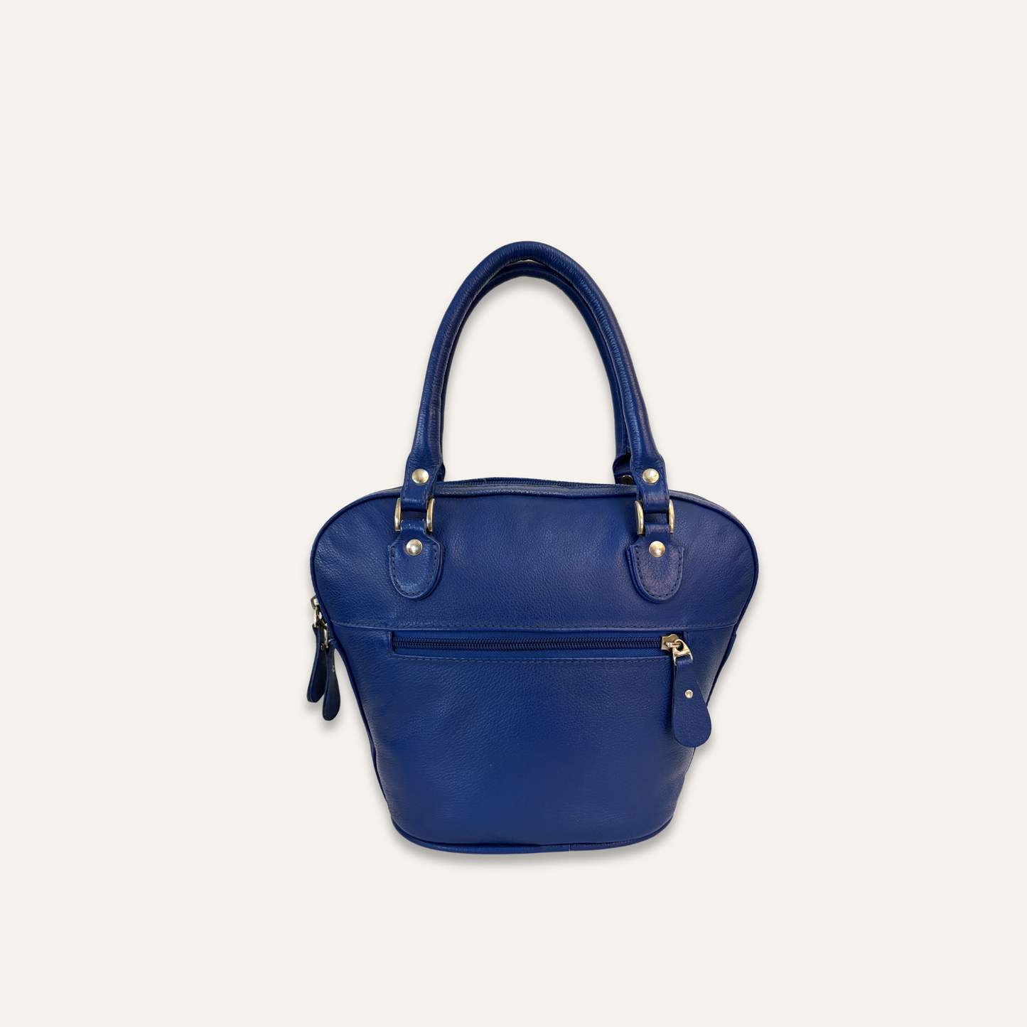 Cartera suave mini azul