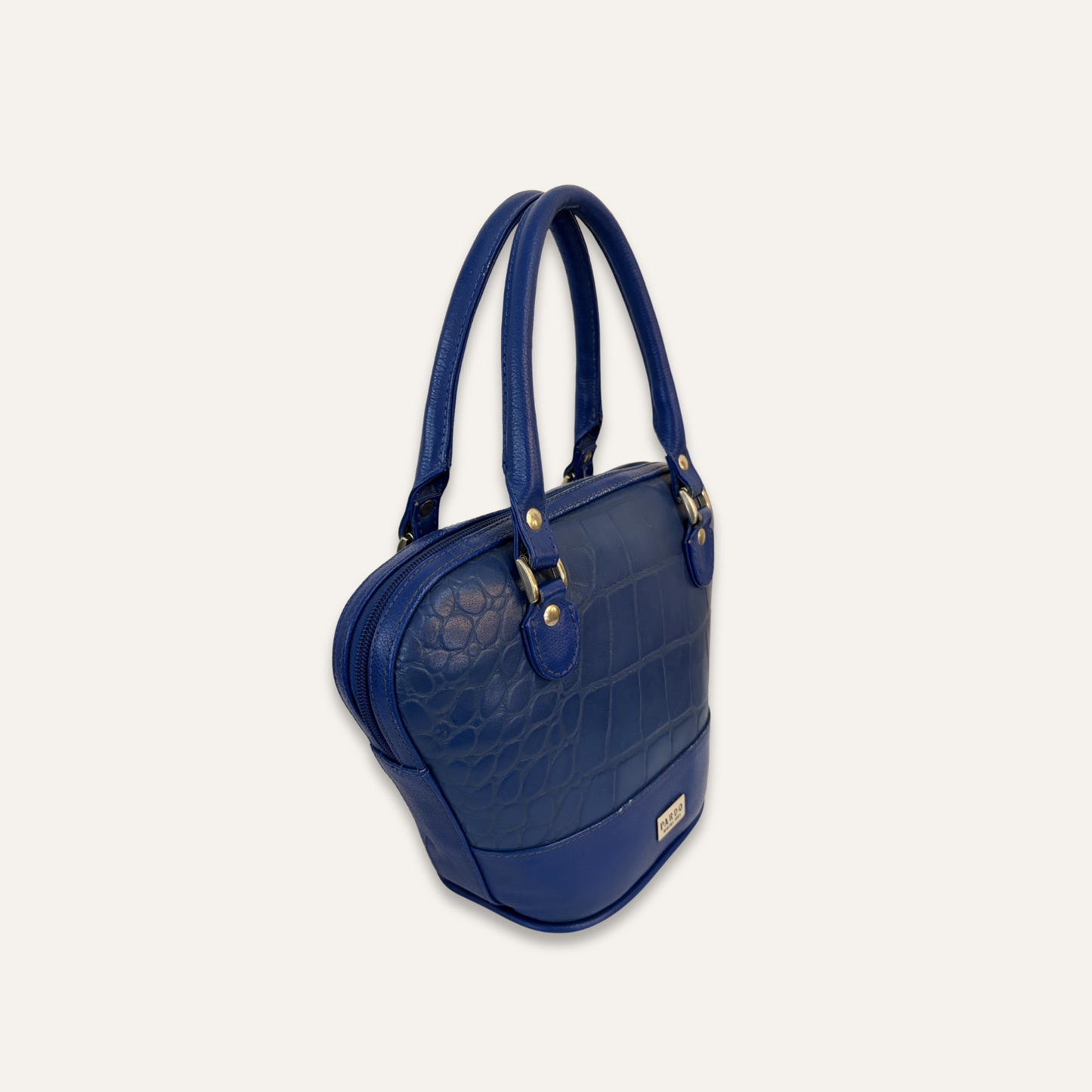 Cartera suave mini azul