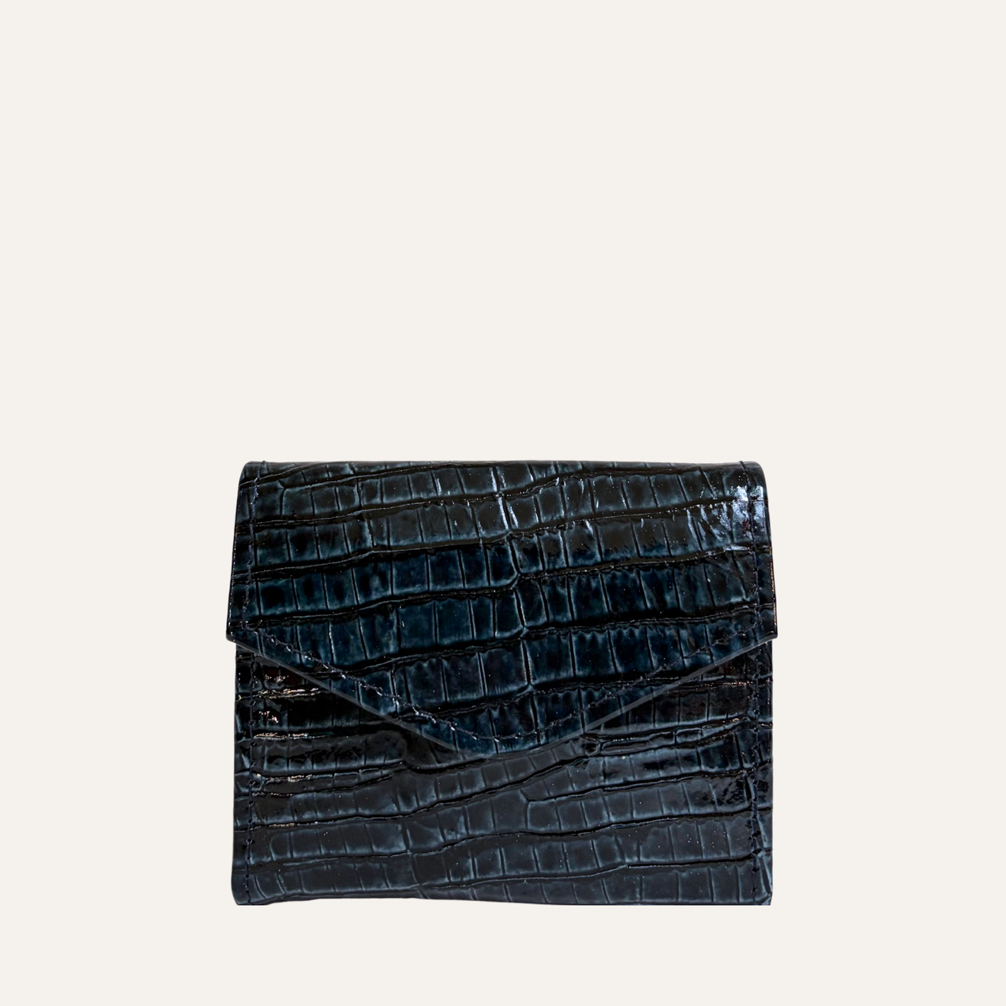 Monedero y mini billetera azul brillante