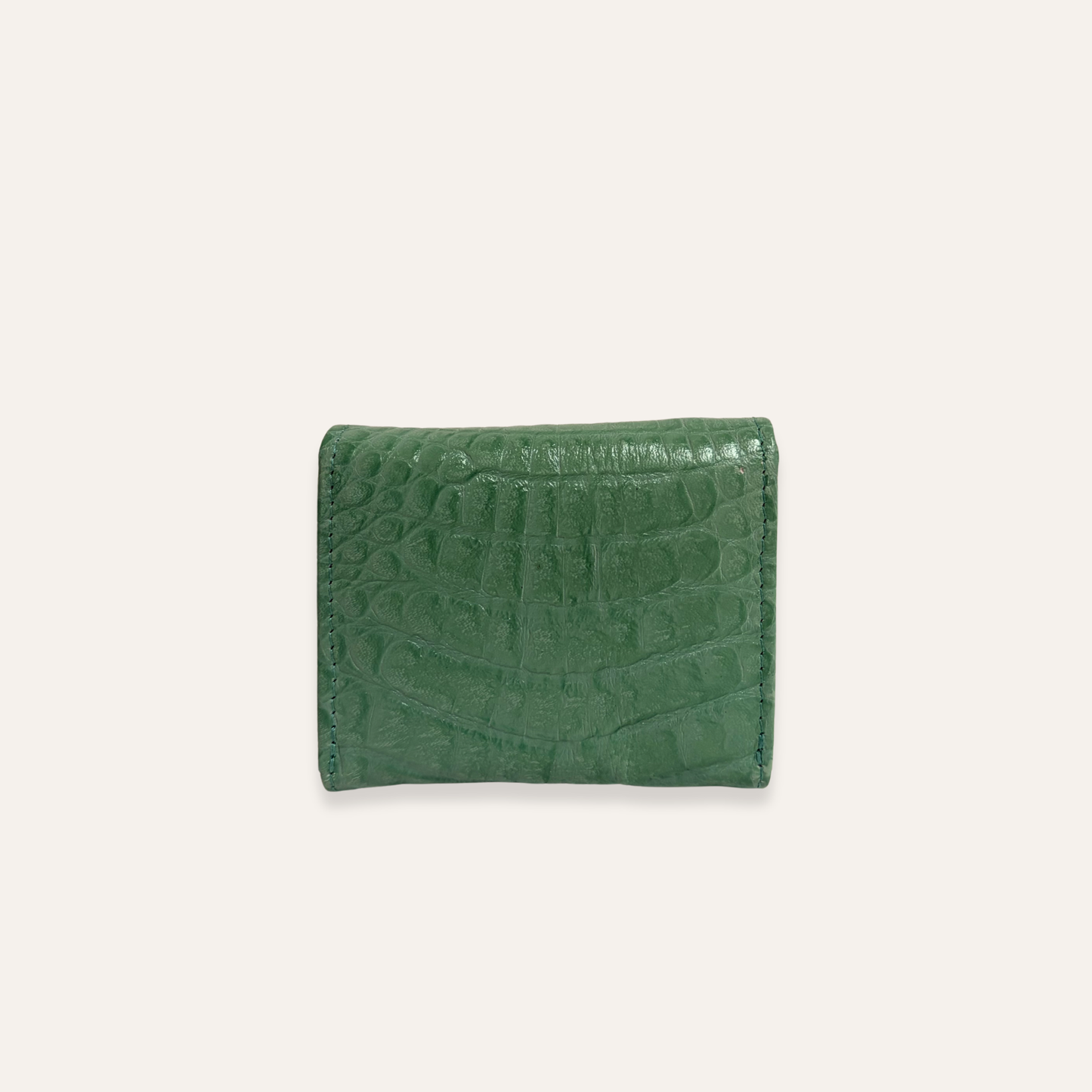 Monedero y mini billetera verde menta