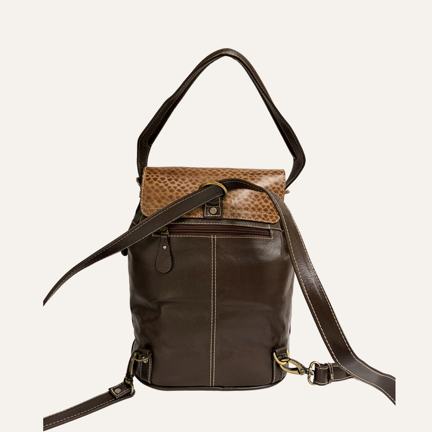 Morral tapa clasico cafe