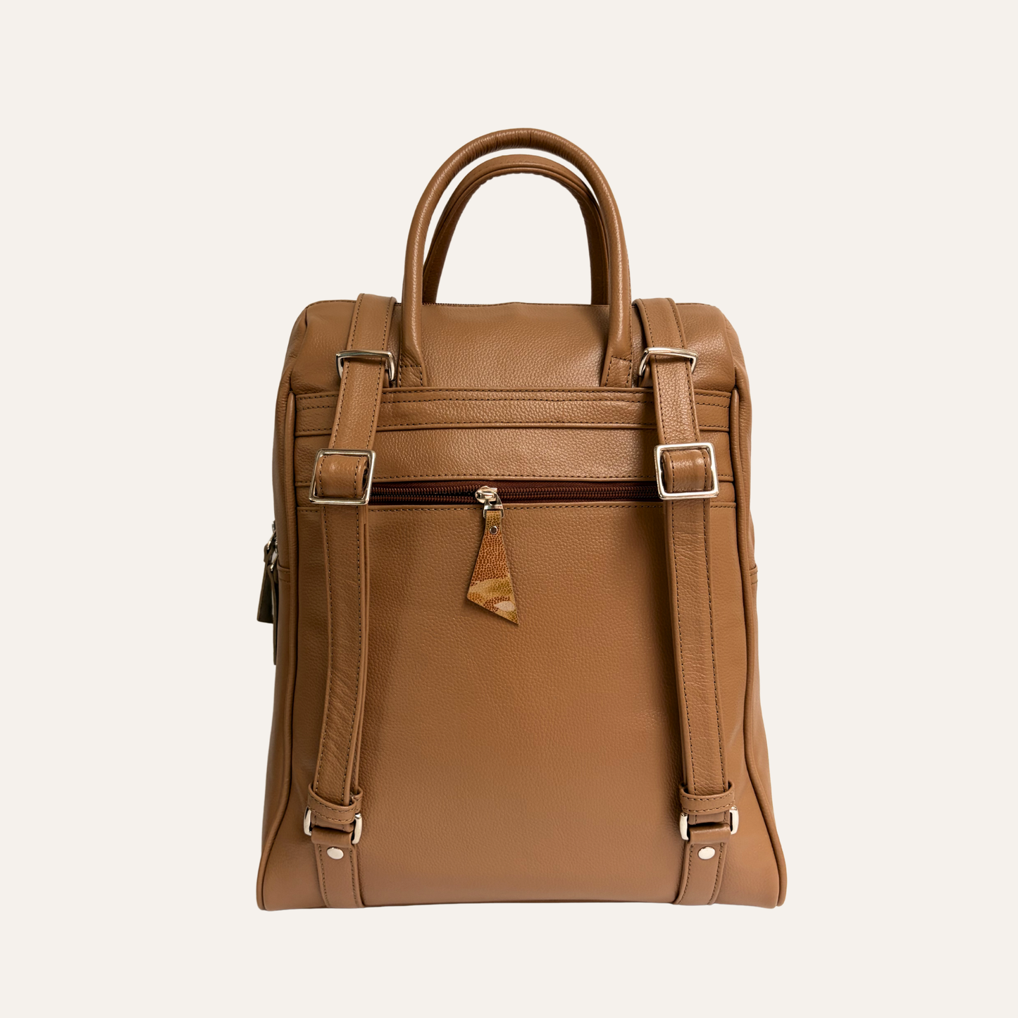 Morral portatil miel flores