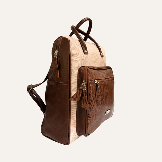 Morral portatil miel combinado