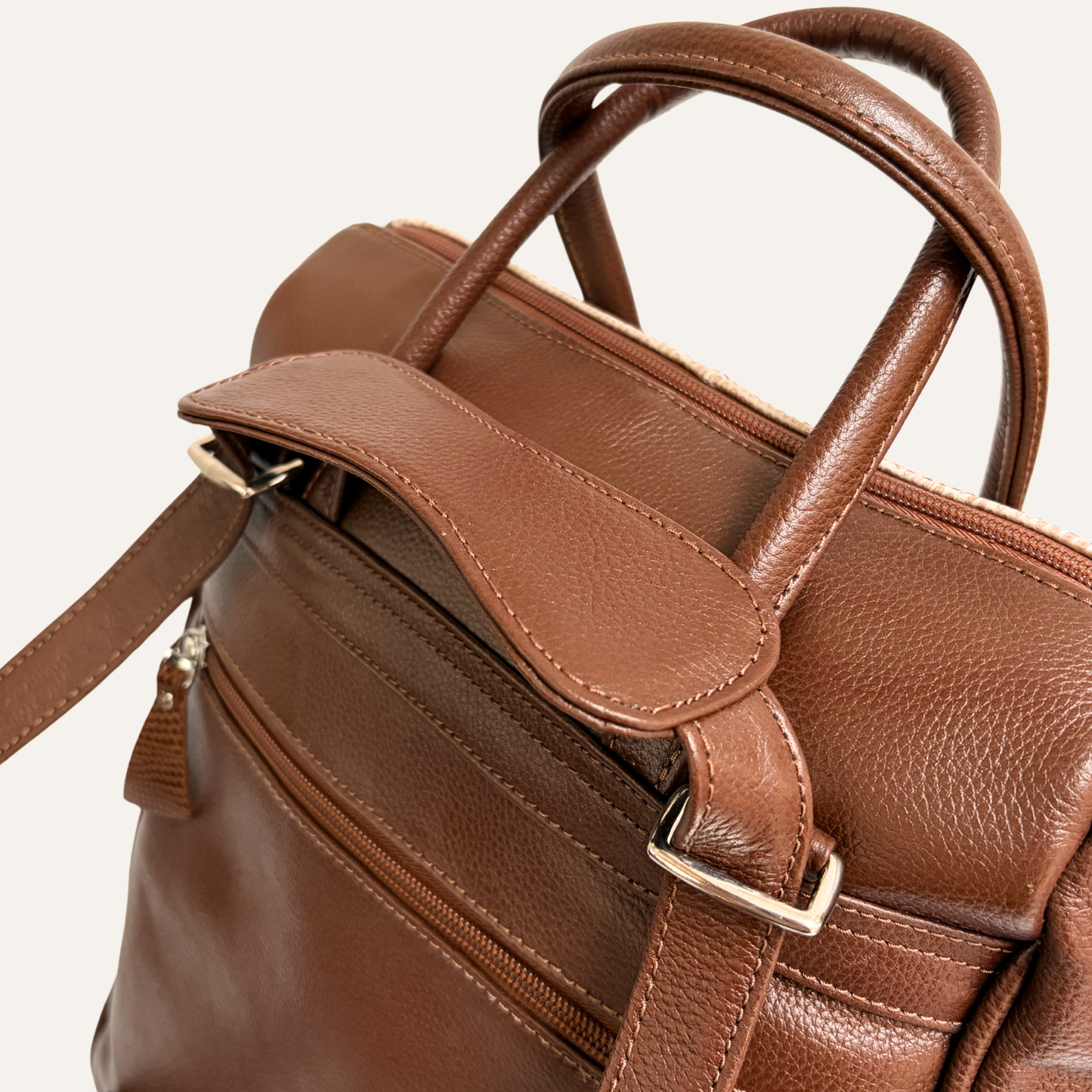 Morral portatil miel combinado
