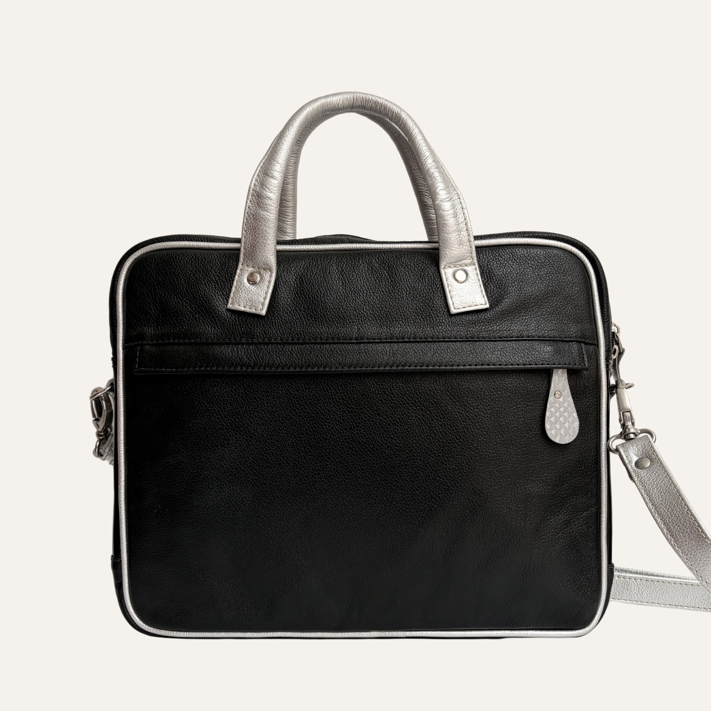 Matelín vector negro con plateado