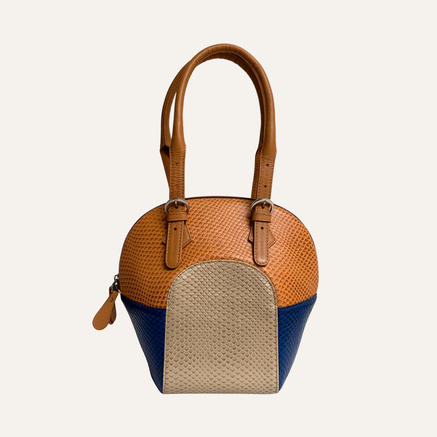 Bolso de Hombro Bowl tricolor