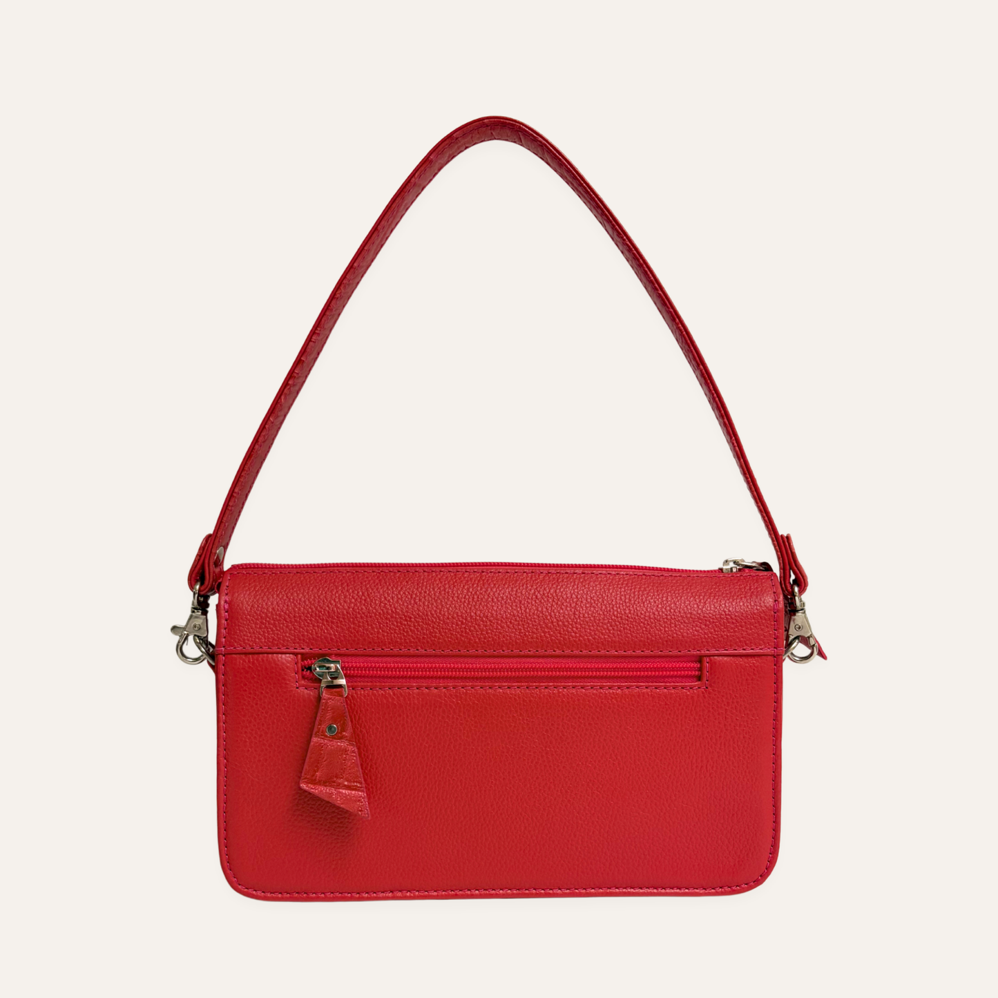 Cartera crossbody multiusos fucsia