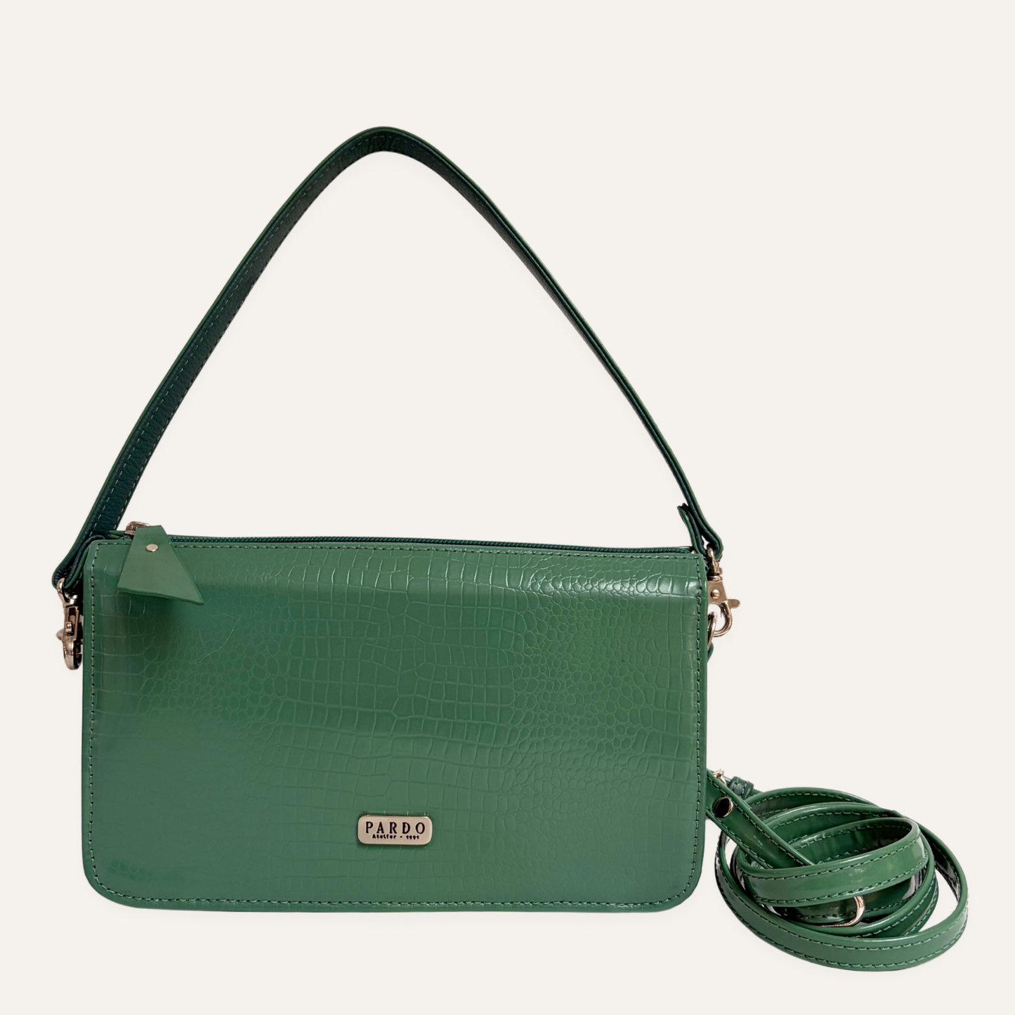 Cartera crossbody multiusos verde