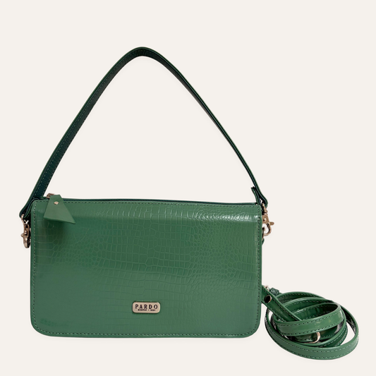 Cartera crossbody multiusos verde
