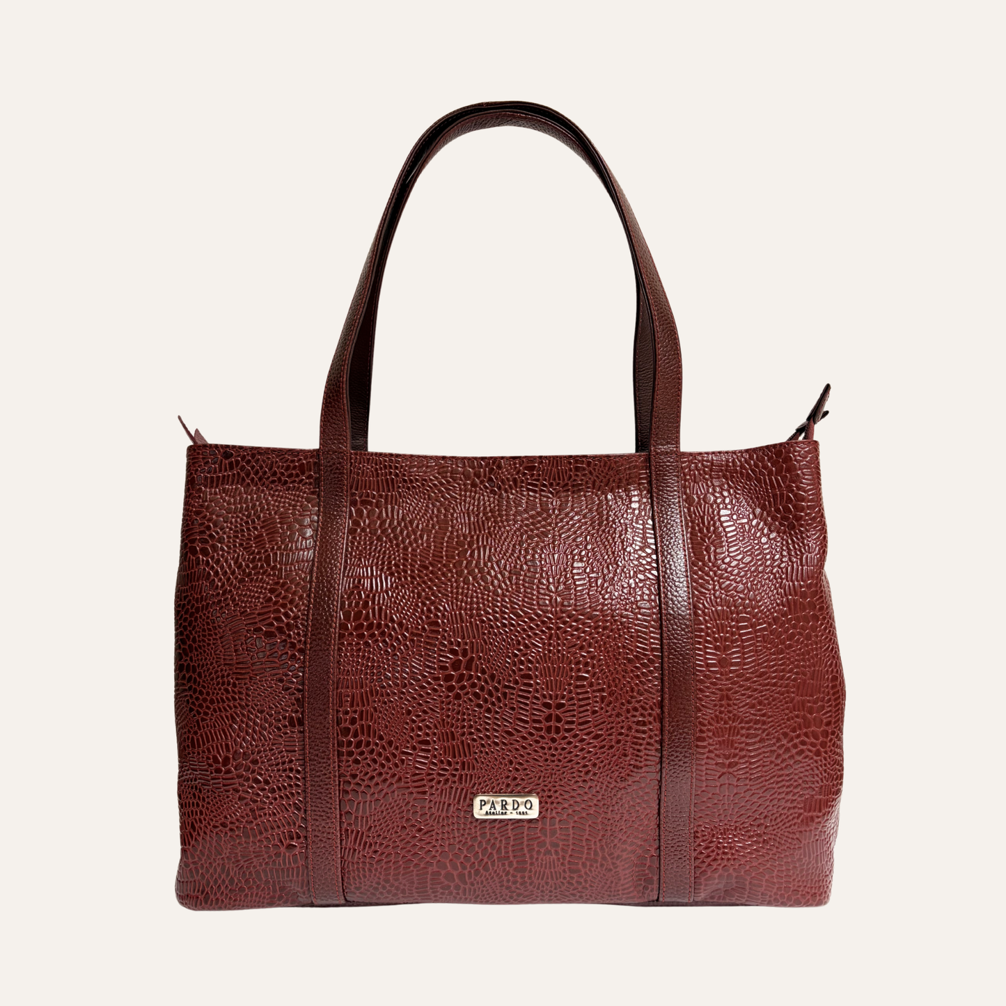 Tote grande rojo sangre toro