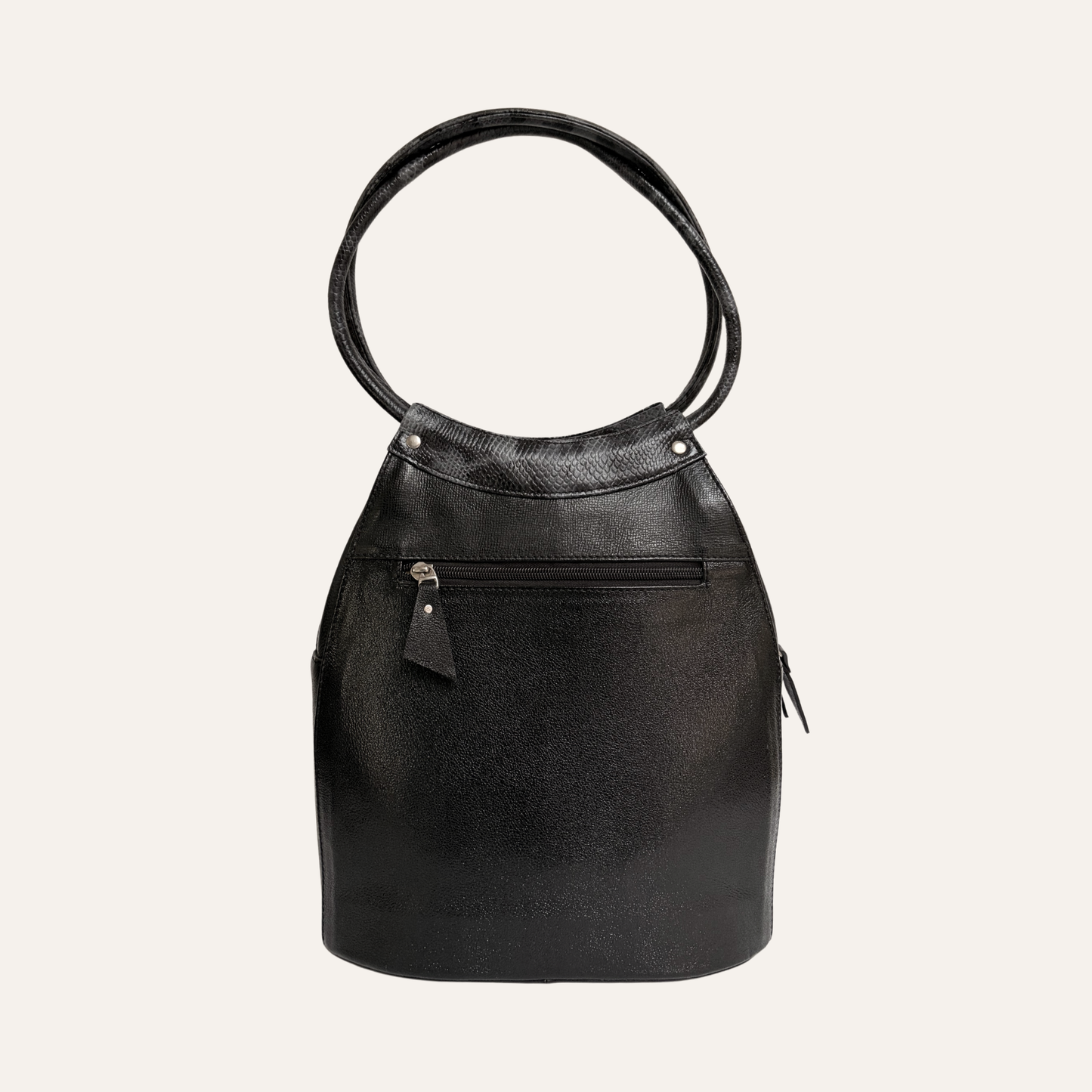 Bolso hobo snake rojo