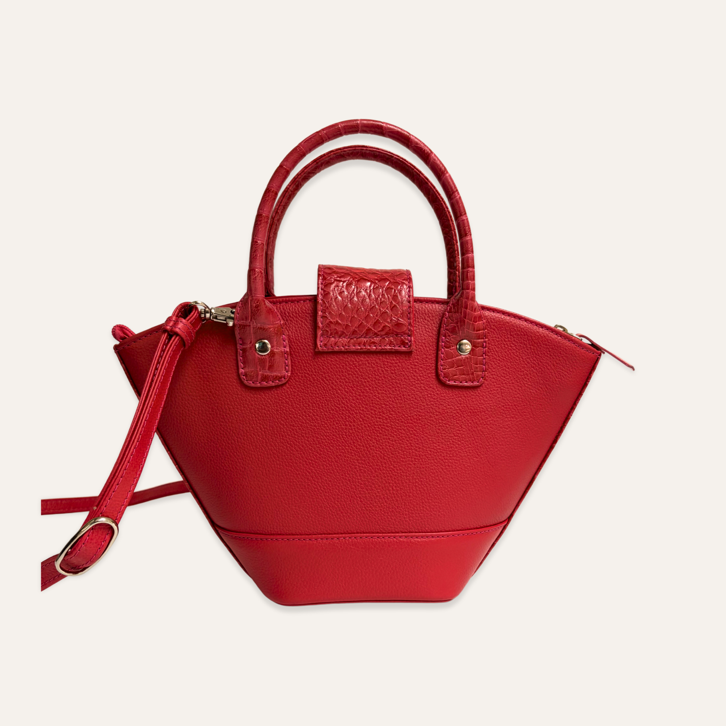 Cartera mariposa salmon marmolada