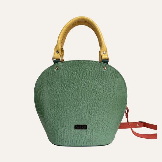 Cartera arco verde