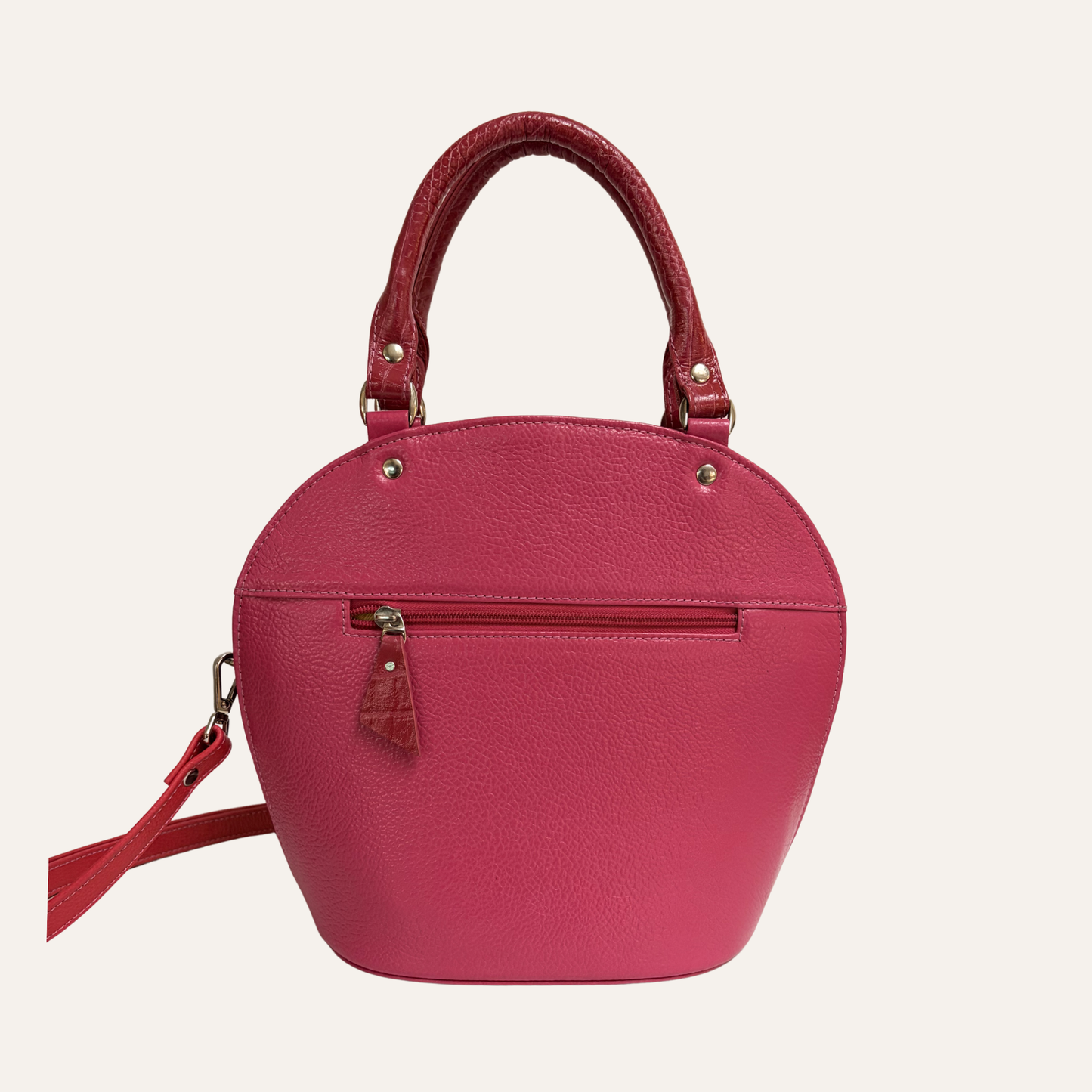 Cartera arco fucsia