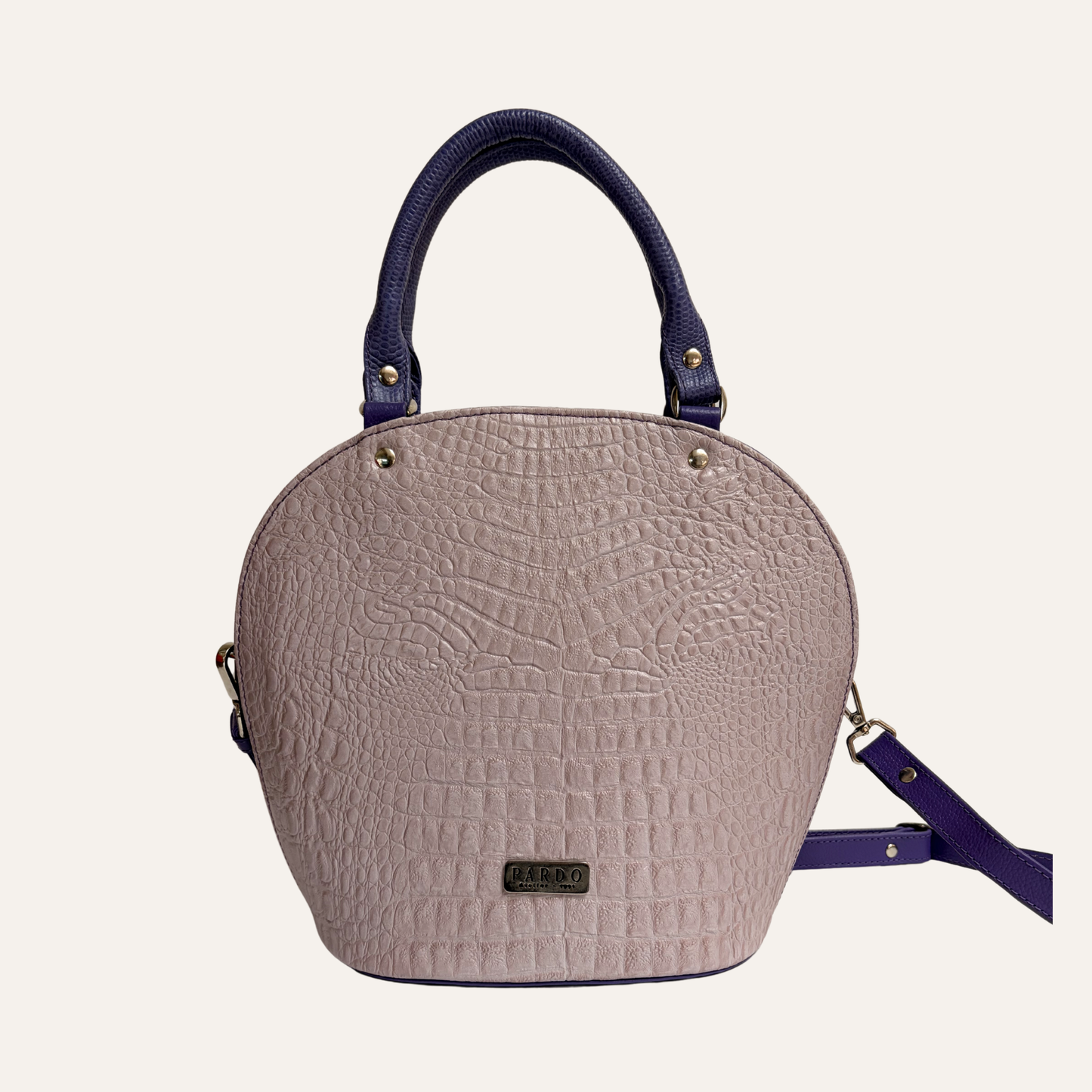 Cartera arco lila