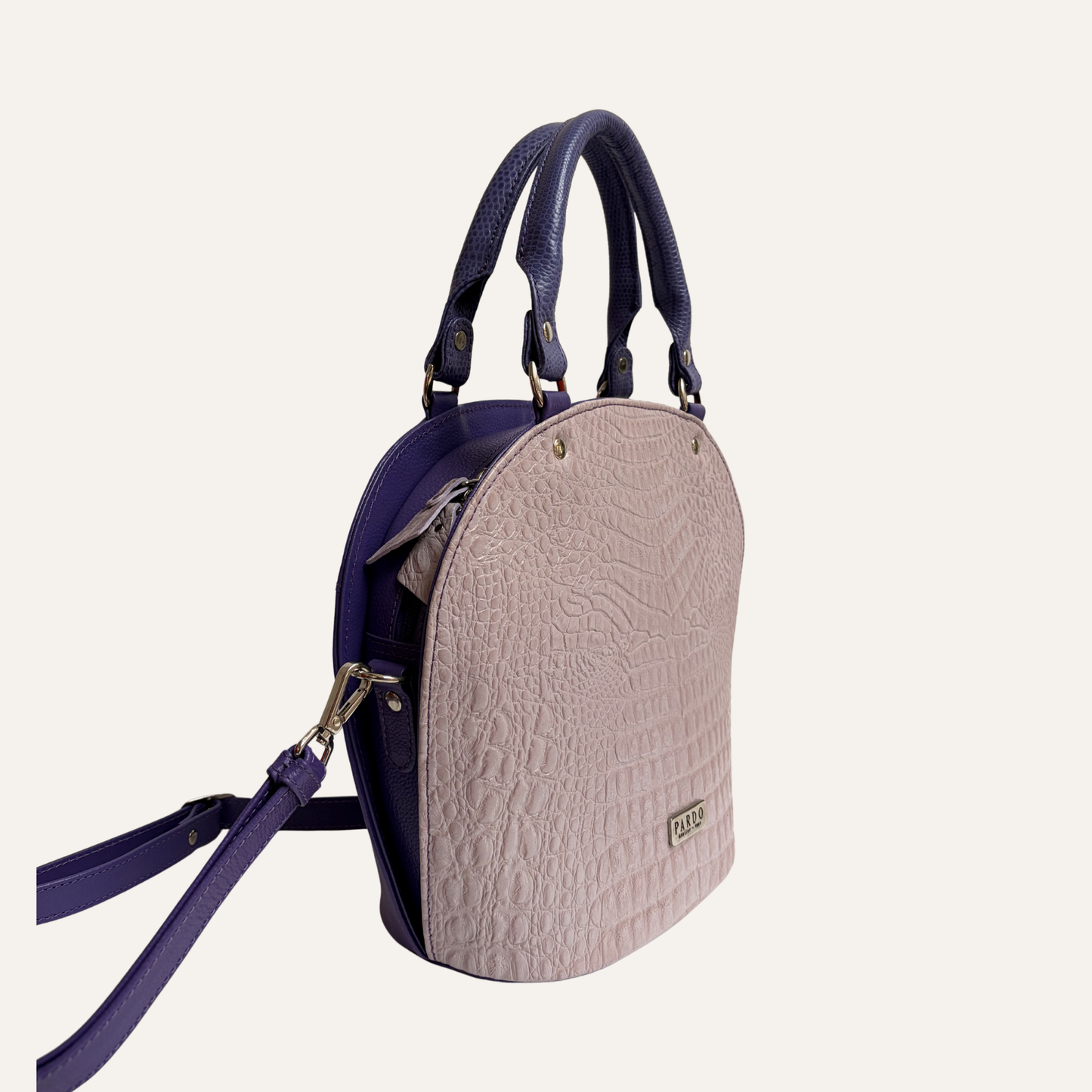 Cartera arco lila